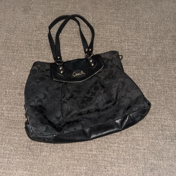 Coach Handbags - Coach Ashley Black Handbag